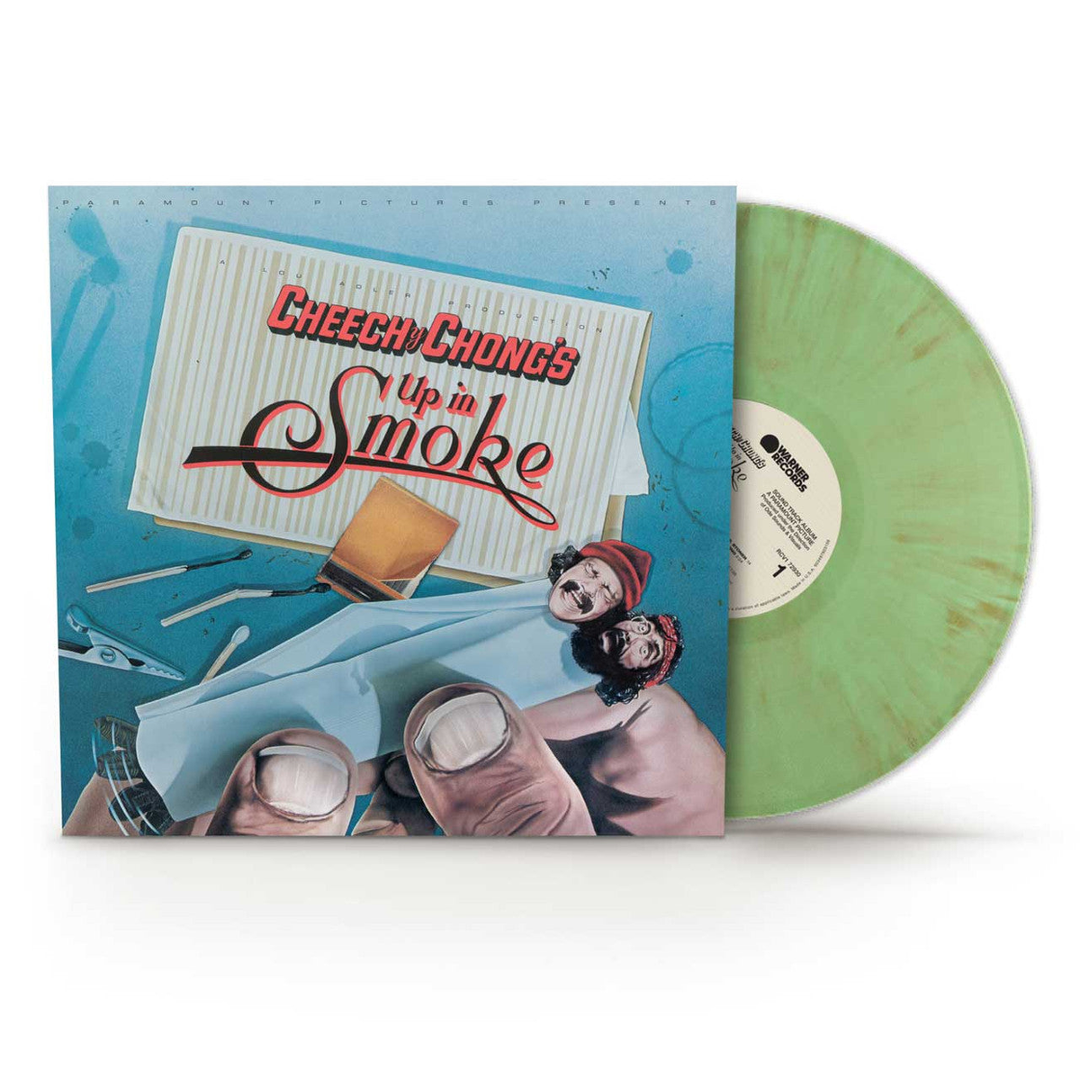 Cheech & Chong – Up In Smoke (Soundtrack) [Light Green Vinyl LP] — cover artwork