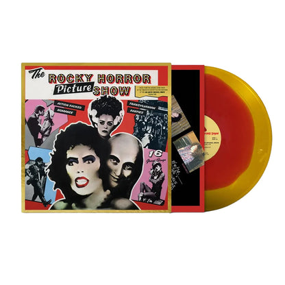 Various Artists – The Rocky Horror Picture Show (50th Anniversary) [Red & Gold Vinyl] — cover artwork