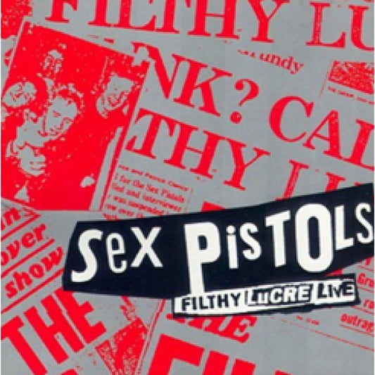 Sex Pistols – Filthy Lucre Live (30th Anniversary) [Red Vinyl 2LP] — cover artwork