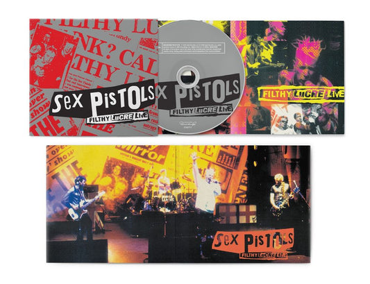 Sex Pistols – Filthy Lucre Live (30th Anniversary) [CD] — cover artwork