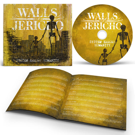 Walls Of Jericho – System Error: Humanity [CD] — cover artwork