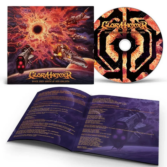 Gloryhammer – Space 1993: Wrath Of Kor-Virliath [CD] — cover artwork