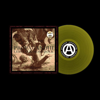 Propagandhi – Less Talk, More Rock [Olive Green Vinyl LP] artwork
