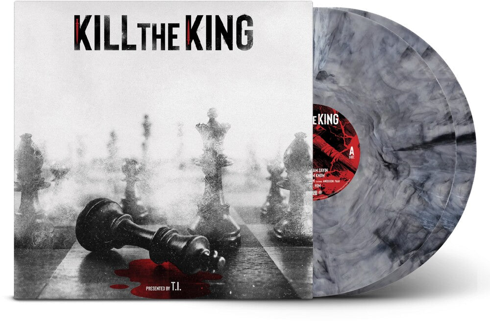 T.I. – Kill The King [Gray/Black/White Vinyl 2LP] artwork