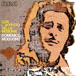 Domenico Modugno - Con L'affetto Della Memoria [LP] — cover artwork