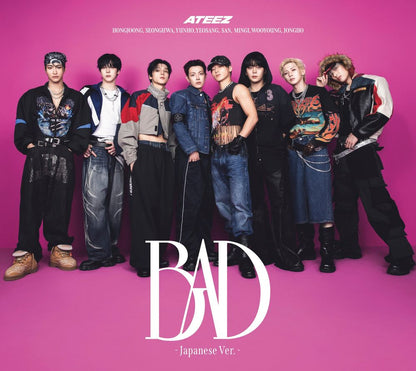 ATEEZ – BAD (Japanese Version, Limited Edition A) [CD] artwork