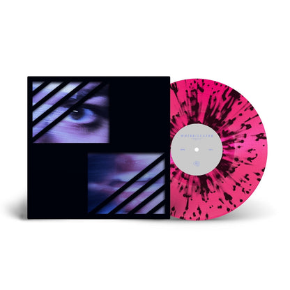 Whirr & Luster – Whirr & Luster [Magenta with Black Splatter Vinyl EP] artwork
