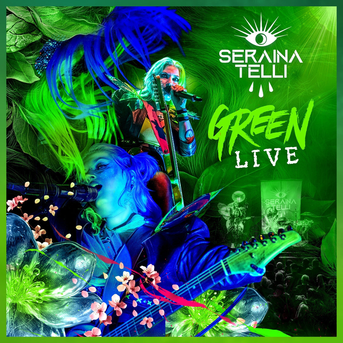 Seraina Telli – Green Live [LP Green Vinyl] – cover artwork