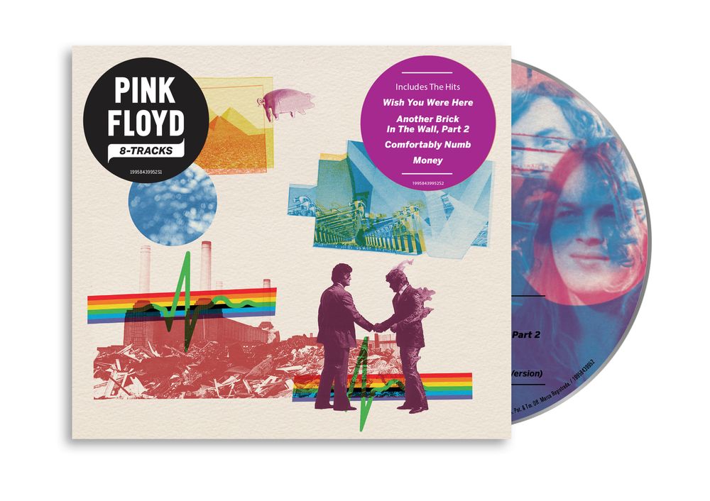 Pink Floyd – 8-Tracks [CD] – cover artwork