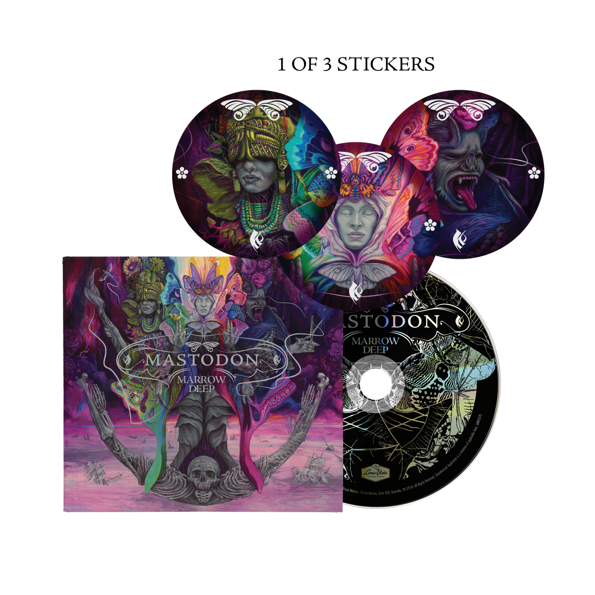 Mastodon – Marrow Deep [CD Random Bonus Sticker 1 Of 3] – cover artwork