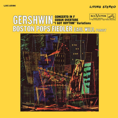 Earl Wild, Arthur Fiedler, The Boston Pops – Gershwin: Concerto in F / Cuban Overture / I Got Rhythm Variations [180g 45 RPM 2LP] artwork