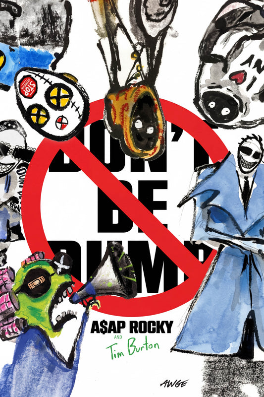 A$AP Rocky – Don't Be Dumb [24 x 36 Poster] artwork