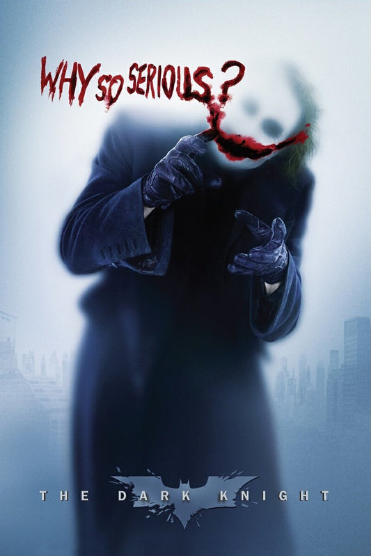 The Dark Knight – The Dark Knight: Joker – Why So Serious? [24 x 36 Poster] artwork