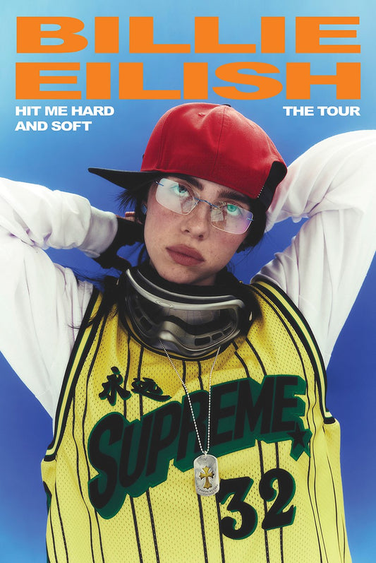 Billie Eilish – Hit Me Hard and Soft: The Tour [24 x 36 Poster] artwork