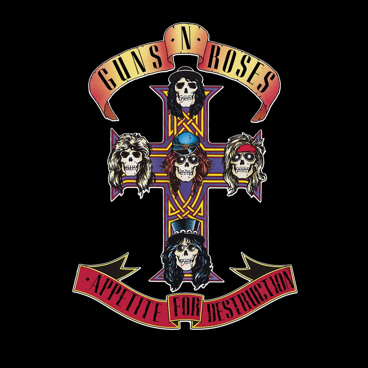 Guns N' Roses – Appetite for Destruction [12 x 12 Poster] artwork