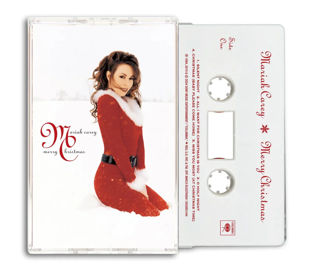 Mariah Carey – Merry Christmas (30th Anniversary) artwork