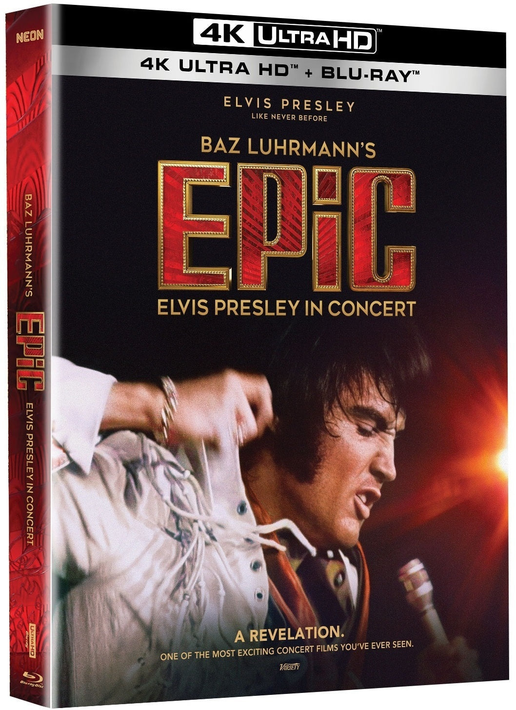 Baz Luhrmann - EPiC: Elvis Presley in Concert [4K UHD + Blu-ray] — cover artwork