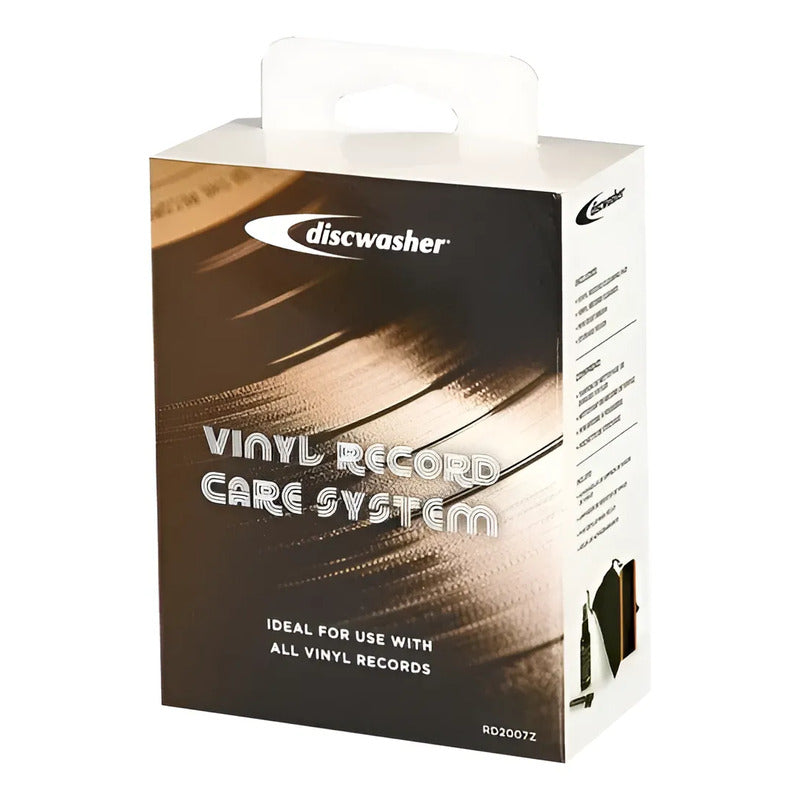 Discwasher - D4+ Record Care System [Brush, 50ml Fluid & Gift Box] — product photograph