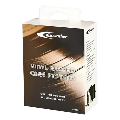 Discwasher - D4+ Record Care System [Brush, 50ml Fluid & Gift Box] — product photograph