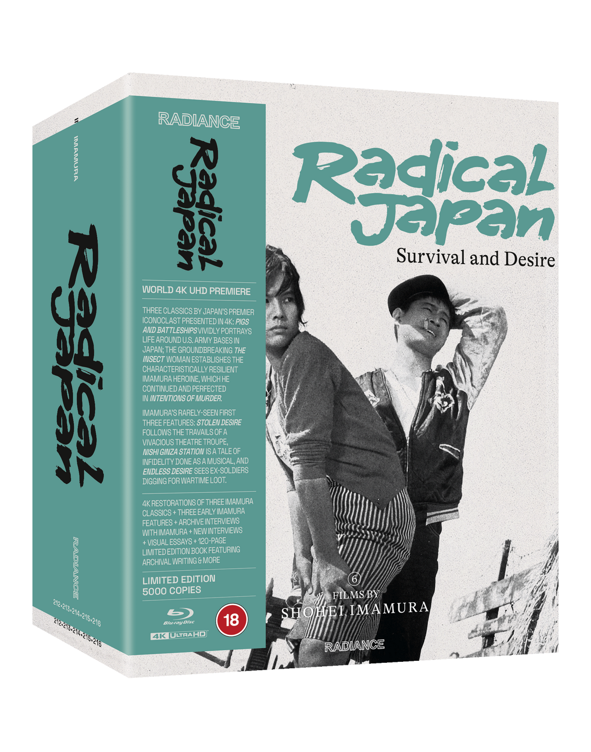 Shohei Imamura - Radical Japan: Survival & Desire [4K UHD + Blu-ray Box Set] — cover artwork