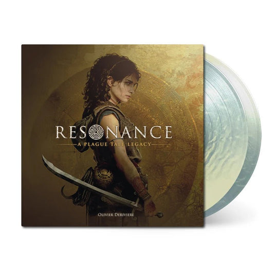Olivier Derivière – Resonance: A Plague Tale Legacy (Soundtrack) [Minoan Sphere 2LP] album artwork and packaging