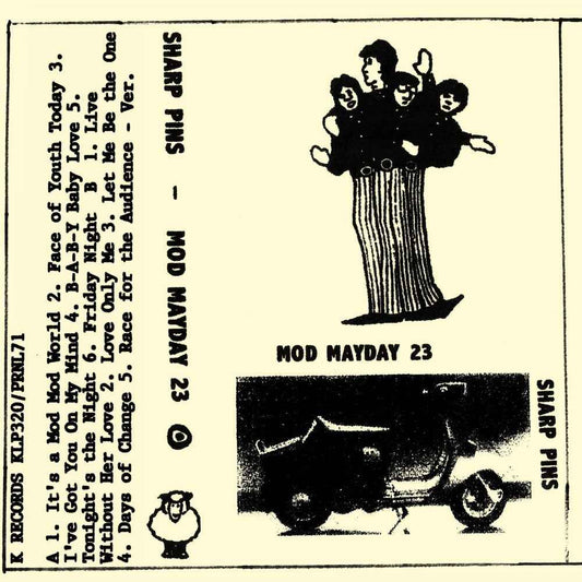 Sharp Pins – Mod Mayday 23 album artwork and packaging