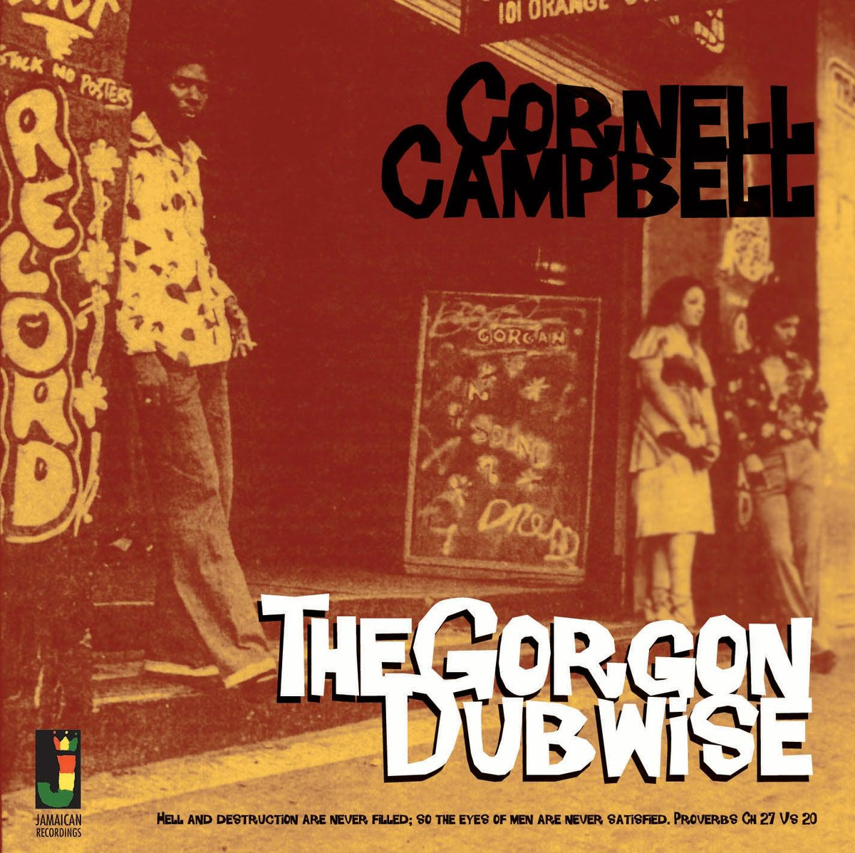 Cornell Campbell - The Gorgon Dubwise [LP] — cover artwork