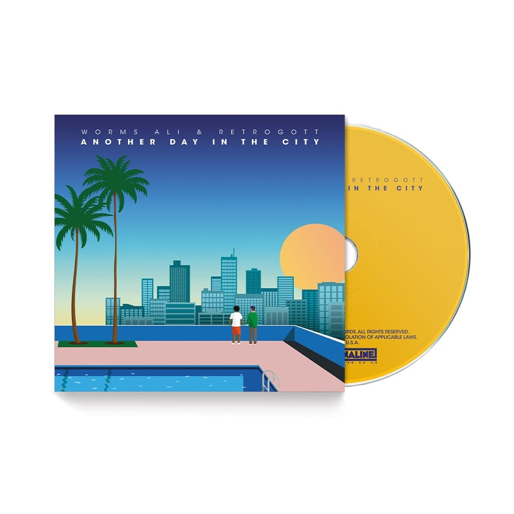 Worms Ali & Retrogott – Another Day In The City [CD] cover artwork