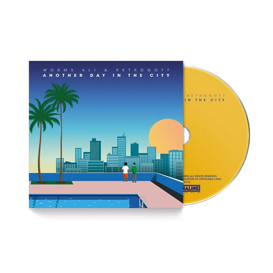 Worms Ali & Retrogott - Another Day In The City [CD] — cover artwork