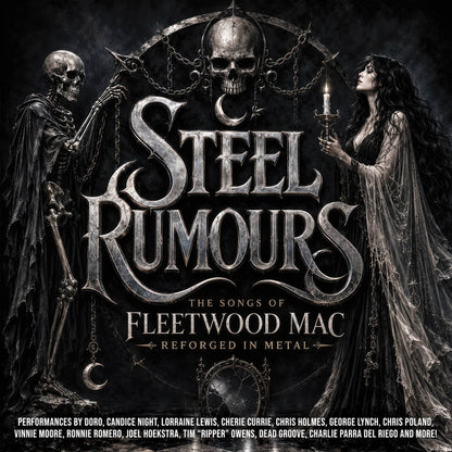 Various Artists – Steel Rumours: The Songs Of Fleetwood Mac Reforged In Metal [CD] cover artwork