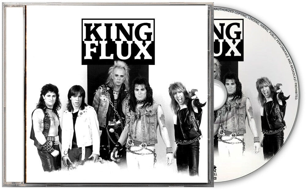 King Flux & Richie Stotts & Marky Ramone – King Flux [CD] cover artwork