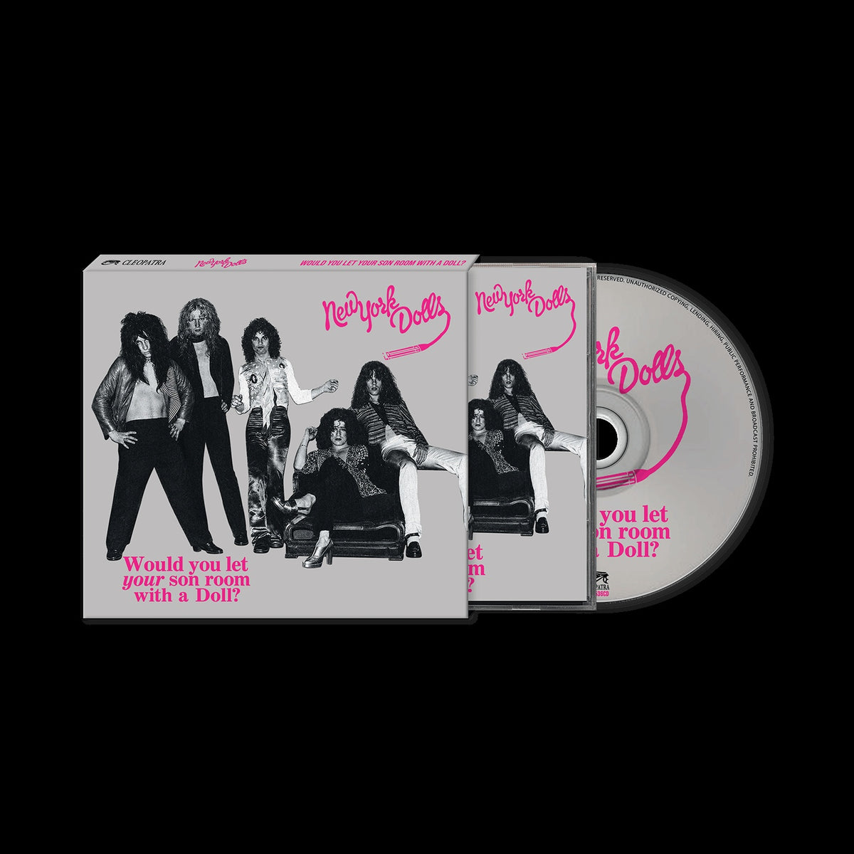 New York Dolls – Would You Let Your Son Room With A Doll [CD] cover artwork