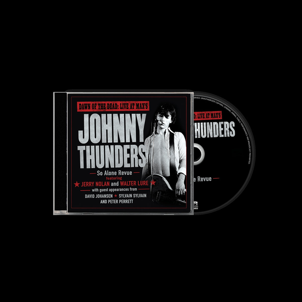 Johnny Thunders – Dawn Of The Dead: Live At Max's [CD] cover artwork
