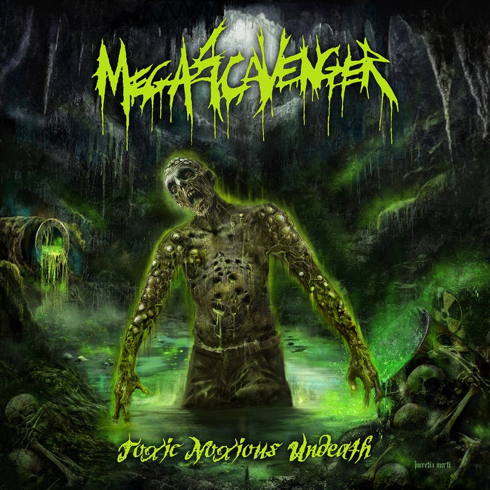 Megascavenger – Toxic Noxious Undeath [CD] cover artwork