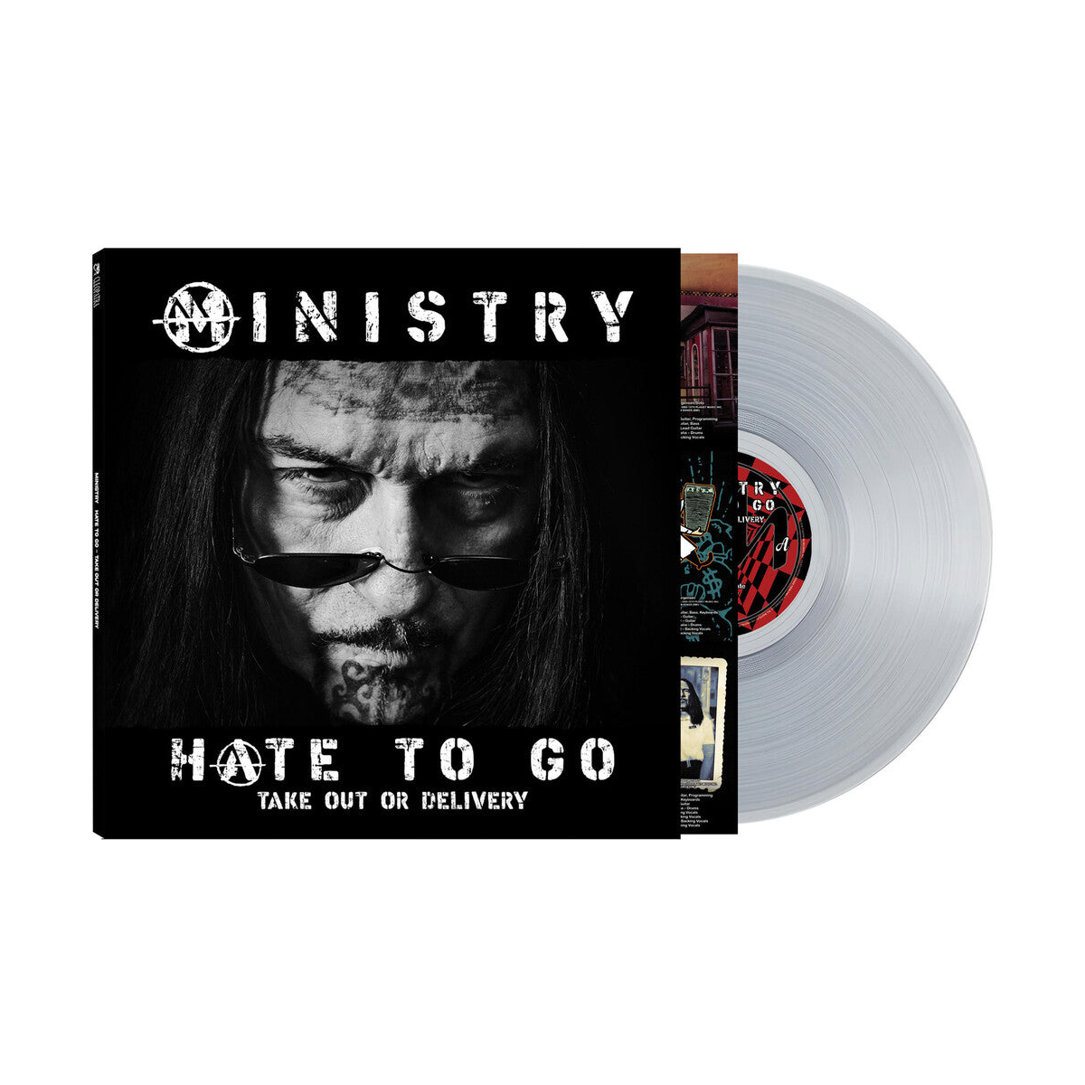 Ministry – Hate To Go: Take Out Or Delivery album artwork and packaging