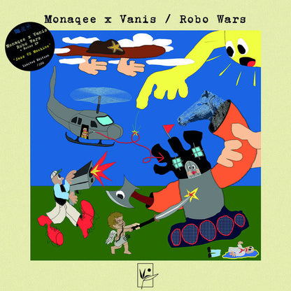Monaqee & Vanis – Robo Wars [LP] — cover artwork