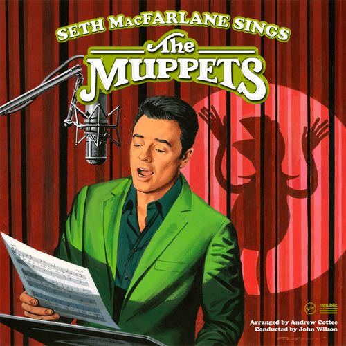 Seth MacFarlane – Seth MacFarlane Sings the Muppets album artwork and packaging