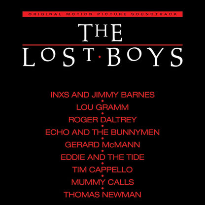 Various Artists – The Lost Boys (Soundtrack) [40th Anniversary Clear Yellow Gold Vinyl] cover artwork