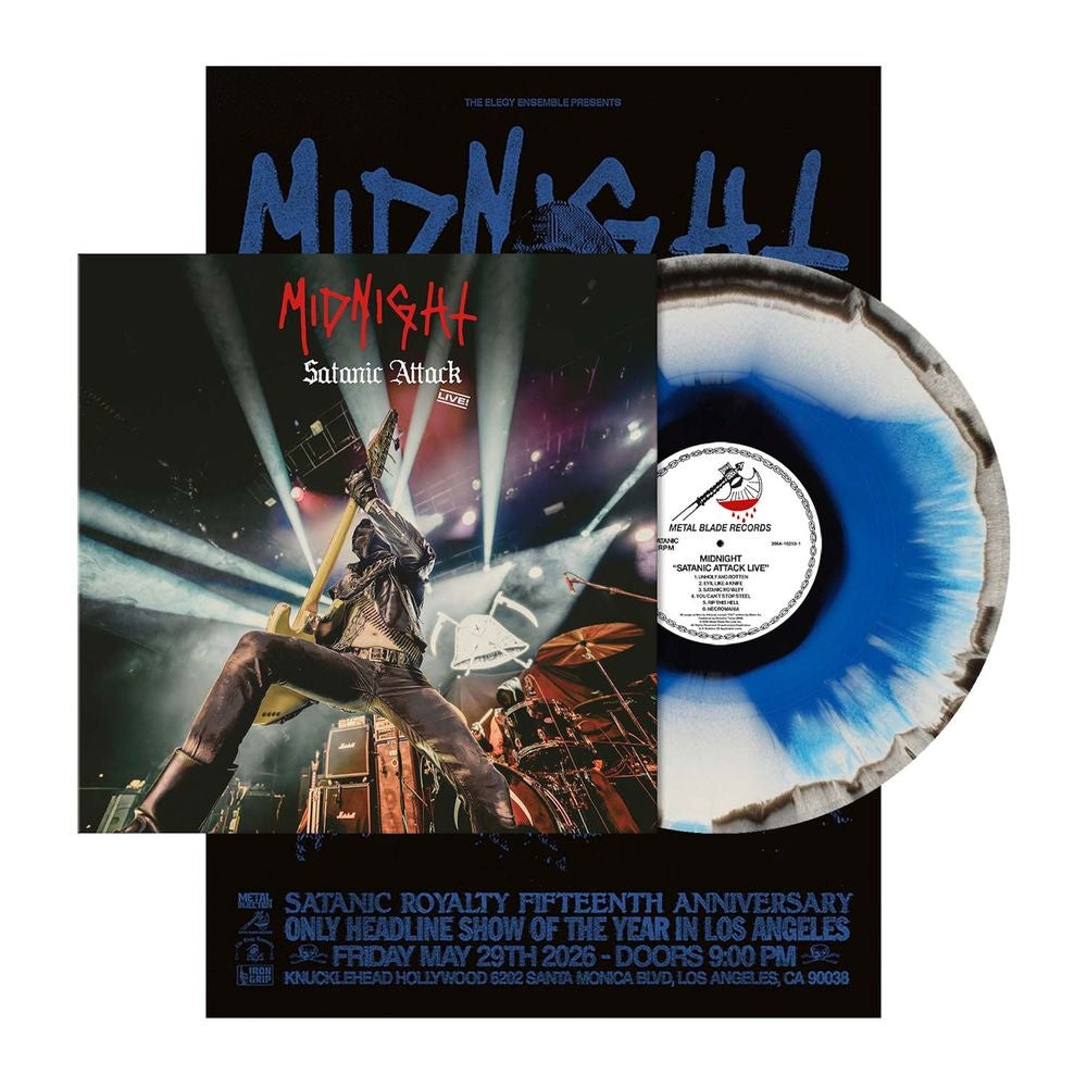 Midnight – Satanic Attack Live! [Vinyl] cover artwork