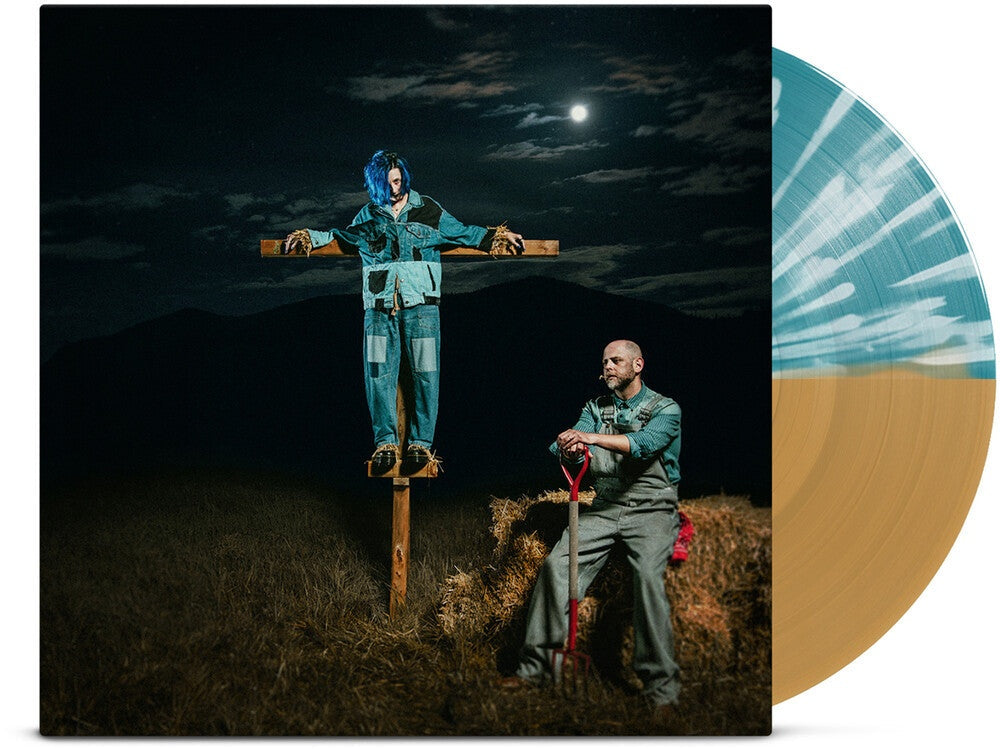Slothrust – What They Grow In The Garden [Pacific Blue/Toffee Split Vinyl] cover artwork