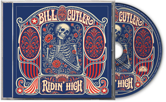 Bill Cutler feat. Jerry Garcia & Bob Weir – Ridin' High [CD] cover artwork