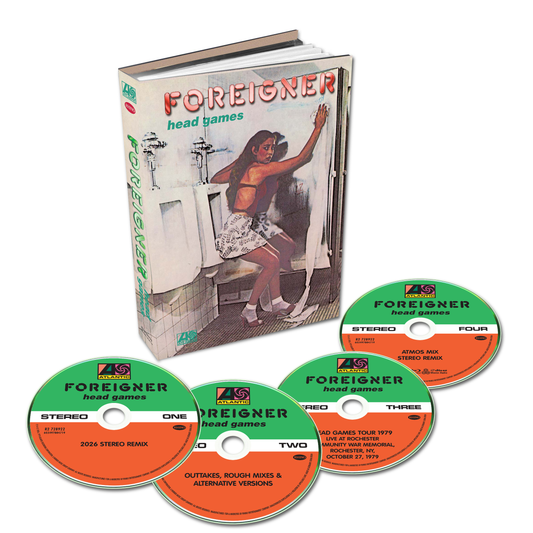 Foreigner – Head Games [Deluxe 3CD + Blu-ray] cover artwork