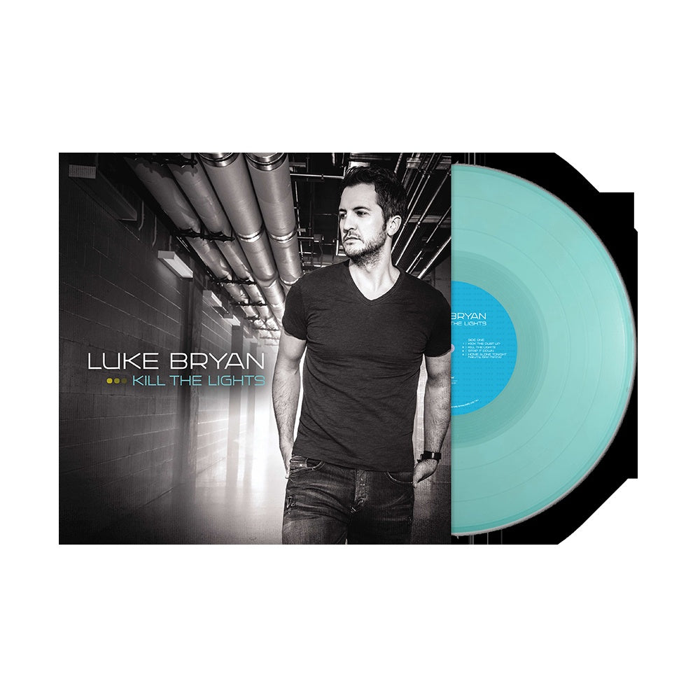 Luke Bryan – Kill The Lights [Light Blue Vinyl 10th Anniversary 2LP] cover artwork