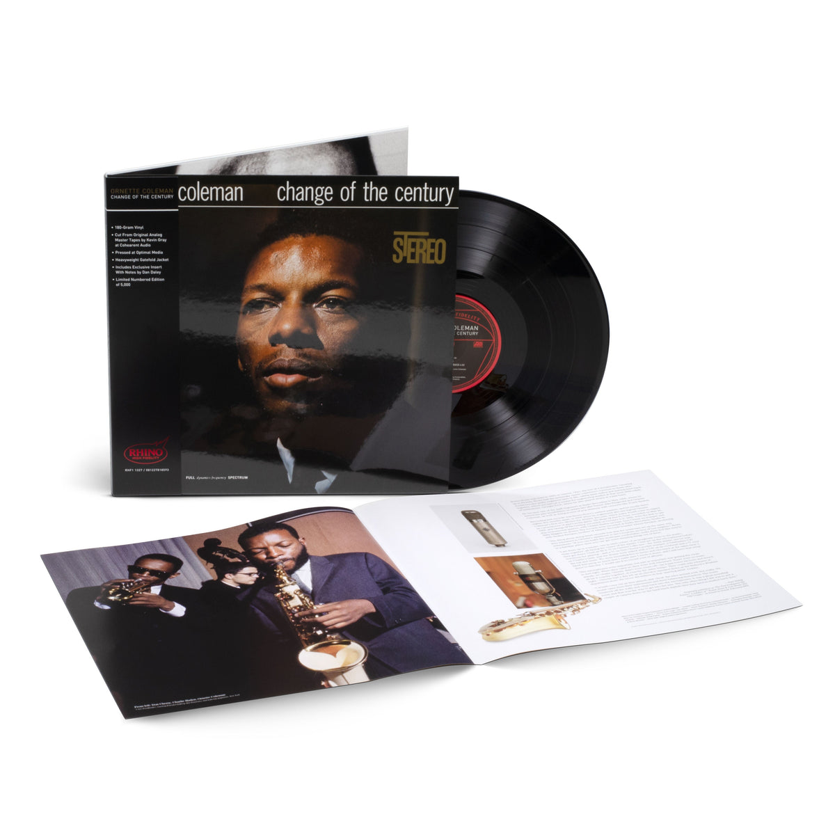 Ornette Coleman – Change Of The Century [Rhino HiFi Numbered 180 Gram Vinyl] cover artwork