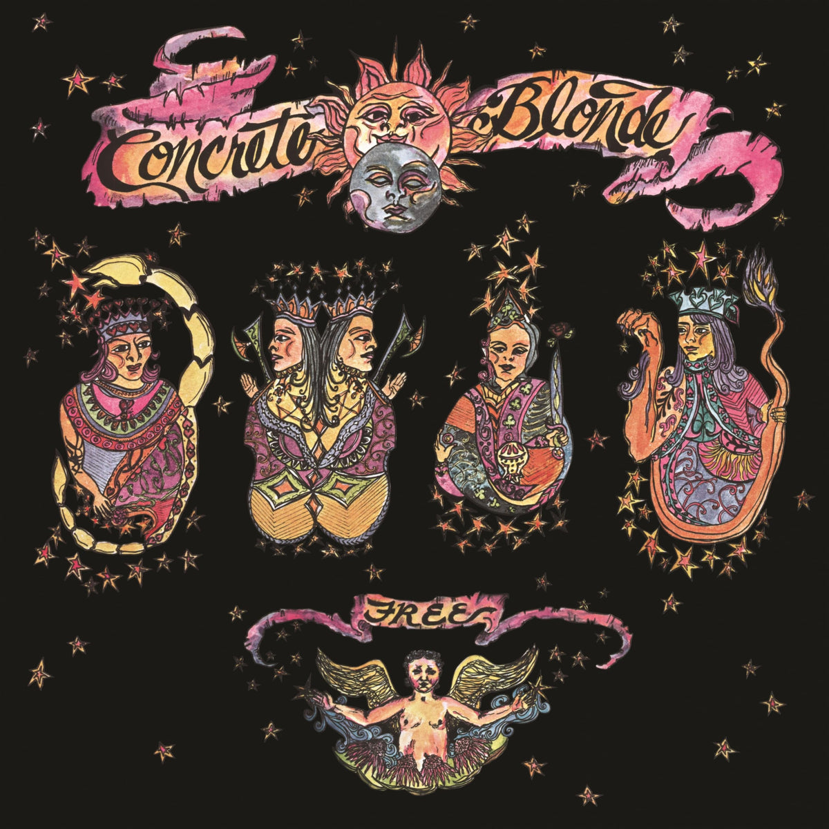 Concrete Blonde – Free [Pink Sapphire Vinyl] cover artwork