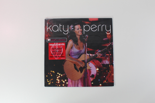 Katy Perry – MTV Unplugged red vinyl edition front cover