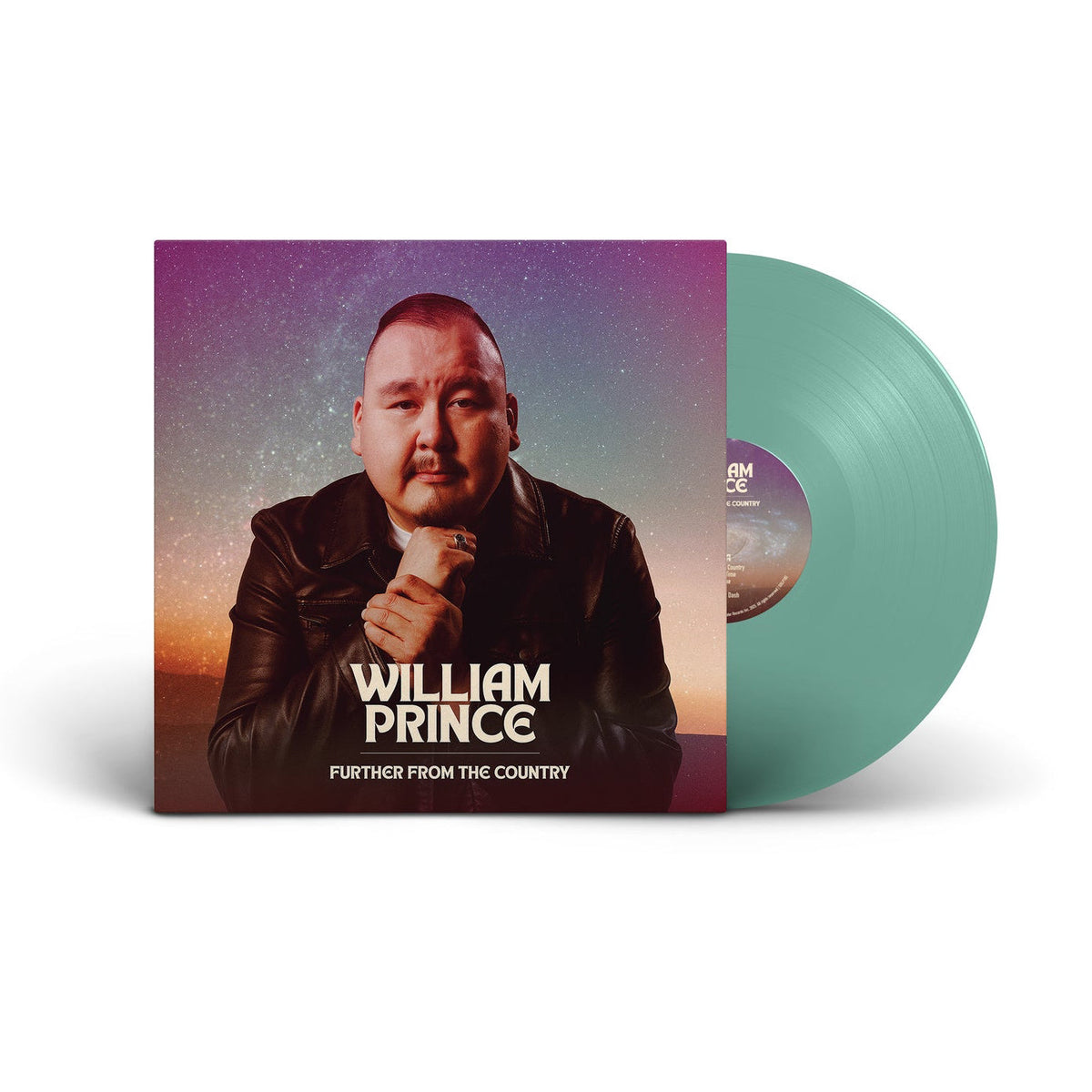 William Prince - Further from the Country [Coke Bottle Green Vinyl] cover and record