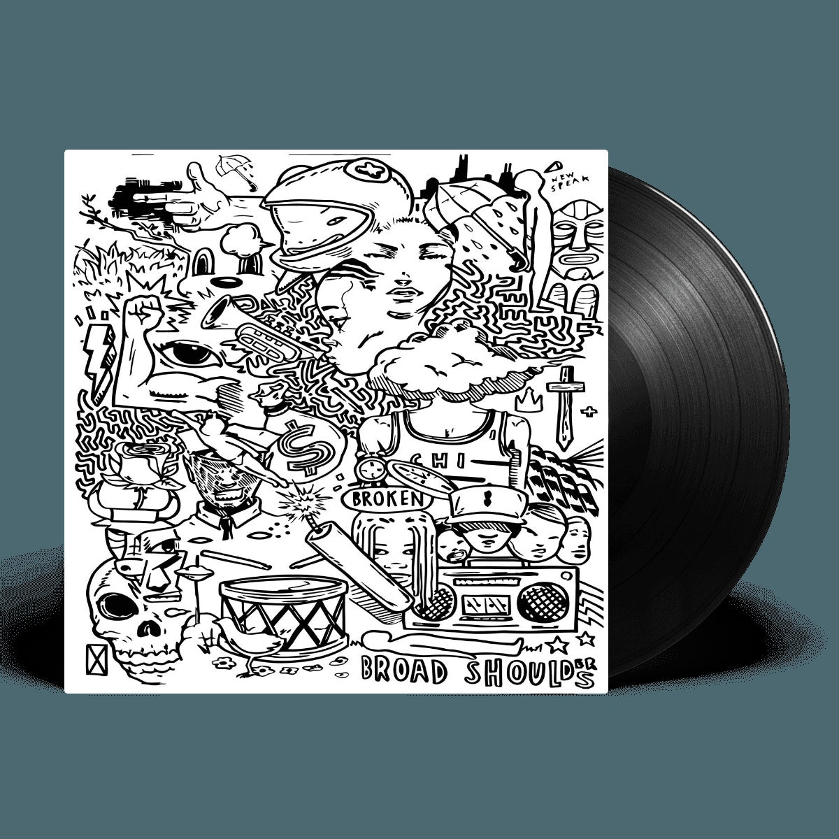 Taylor Bennett - Broad Shoulders — album artwork