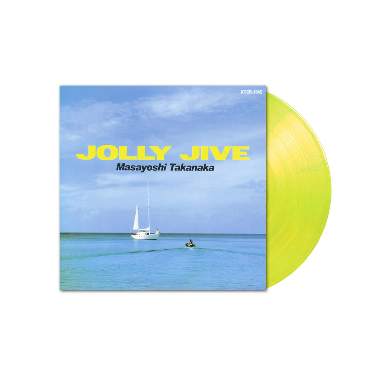 Masayoshi Takanaka - Jolly Jive [Clear Lime Yellow Vinyl] — product artwork