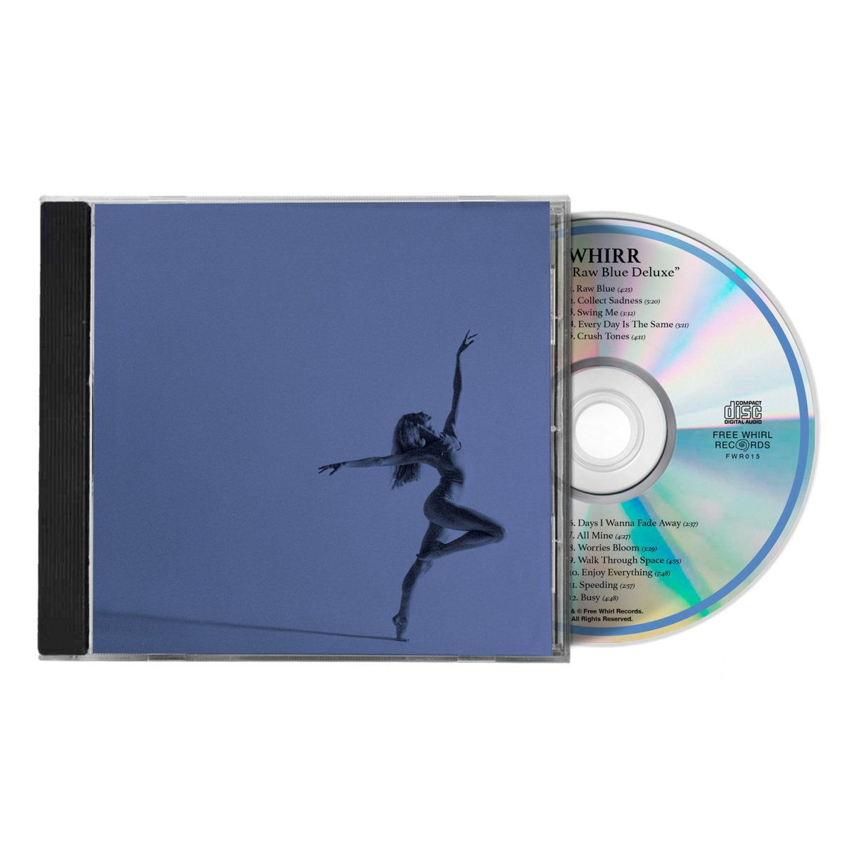 Whirr - Raw Blue [Deluxe CD] — product artwork